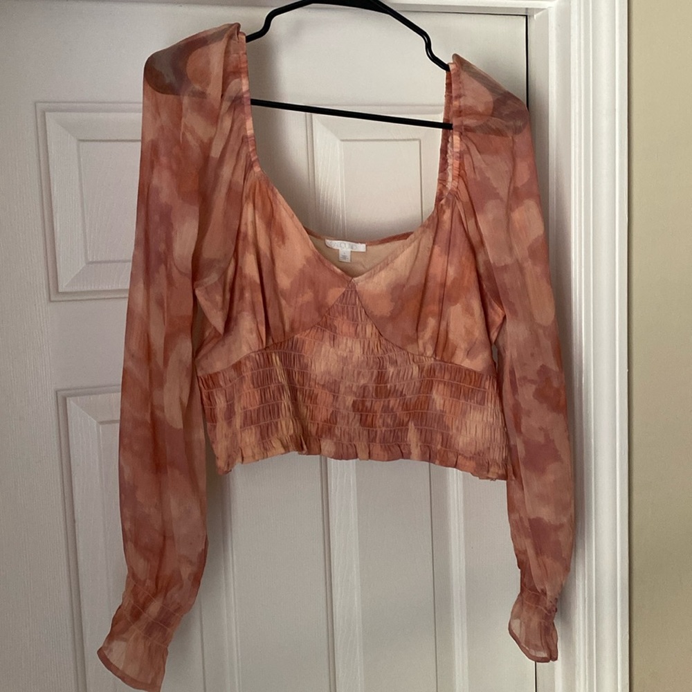 Abound cropped long sleeve